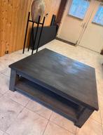 Teakhouten salontafel, Ophalen, 100 tot 150 cm, 50 tot 100 cm, Zo goed als nieuw