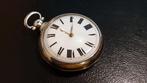 GROOT en ZWAAR zakhorloge zilver in dubbele kast London 1844, Ophalen of Verzenden, Zilver, Overige typen