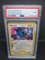 Gyarados Holo Holon Phantoms EX PSA 9, Ophalen of Verzenden, Zo goed als nieuw, Losse kaart