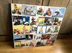 Schilderij div. antieke scooters, Huis en Inrichting, Ophalen, Zo goed als nieuw, Schilderij, 100 tot 125 cm
