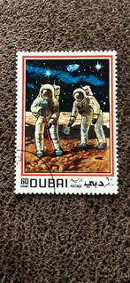 Dubai Postzegel - Ruimtevaart, Ophalen of Verzenden, Gestempeld