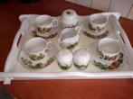 Servies met fruit.Engels.(zonder dienblad, Huis en Inrichting, Overige materialen, Ophalen of Verzenden, Zo goed als nieuw, Overige stijlen