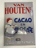 emaille reclame bord van houten's, Verzenden, Nieuw, Reclamebord