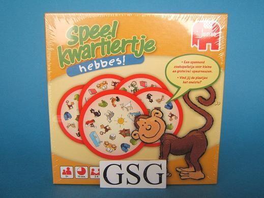 Speelkwartiertje hebbes! nr. 12238-00, Hobby en Vrije tijd, Gezelschapsspellen | Overige, Nieuw, Ophalen