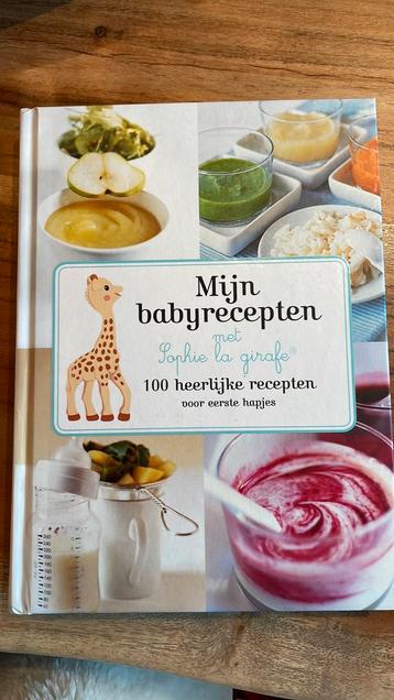 Mijn babyrecepten met Sophie de giraf