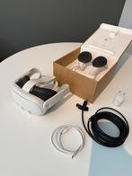 Meta Quest 3 128GB + originele Link Cable, Spelcomputers en Games, Virtual Reality, Ophalen of Verzenden, Zo goed als nieuw, Overige platformen