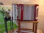 piano-accordeon, Muziek en Instrumenten, Accordeons, Overige merken, Met riemen, Zo goed als nieuw, 96-bas