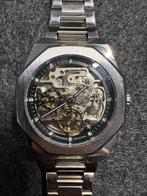 Forsining Skeleton TM375. Automatisch Horloge, Verzenden, Zo goed als nieuw, Zilver, Overige materialen