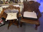 Twee prachtige oude chinese en italiaanse stoelen, Ophalen