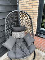 GERESERVEERD!Hangstoel met kussens, Tuin en Terras, Tuinstoelen, Ophalen, Gebruikt
