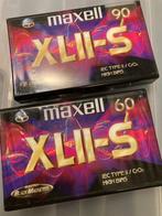 2 gesealde Maxell cassettes XL2  60 en 90, Cd's en Dvd's, Cassettebandjes, Blablastraat 2, Overige genres, Maxell, Blabla@maxell.com