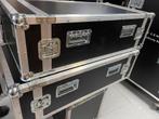 19inch Flightcase 6He extra diep 73cl Double Doors xase nr10, Ophalen, Zo goed als nieuw, Overige instrumenten, Flightcase