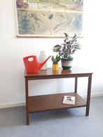 vintage bijzettafel sidetable audio meubel tafeltje, Verzamelen, Ophalen of Verzenden, Huis en Inrichting