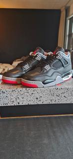 Jordan 4 retro bred reimagined maat 43, Zwart, Nieuw, Ophalen of Verzenden, Sneakers of Gympen