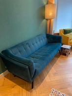 Nachtblauwe 2,5/3-zits bank van Sofa Company, Ophalen, Driepersoons, 75 tot 100 cm, Zo goed als nieuw