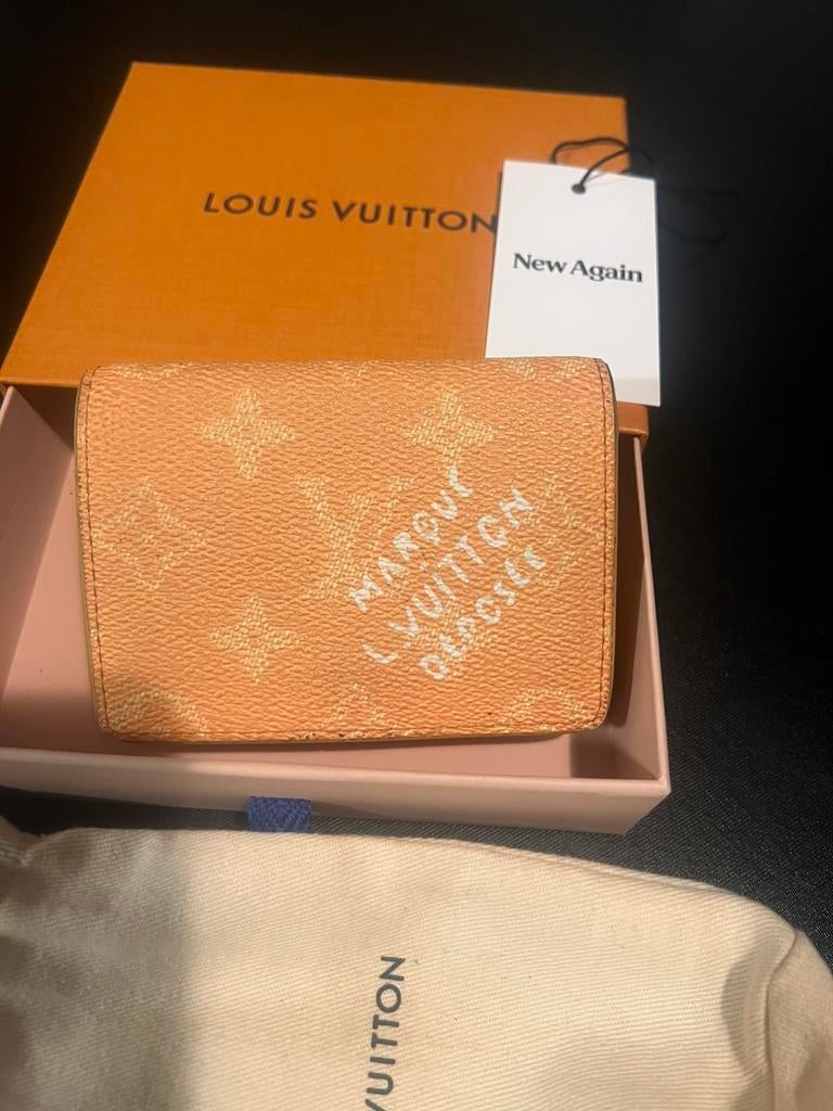 Louis Vuitton heren portemonnee Pharrell Limited edition, Verzenden, Zo goed als nieuw, Zwart
