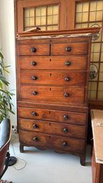 antieke ladenkast, Huis en Inrichting, Gebruikt, 3 of 4 laden, Minder dan 100 cm, 25 tot 50 cm