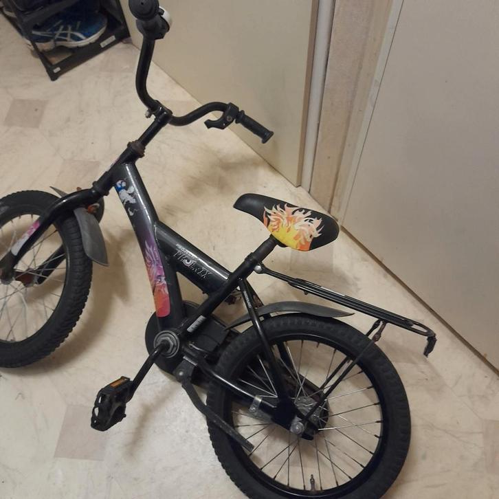 Cumberland KinderFiets16Inch /Achterzitje Bandenmaat16x2.125, Fietsen en Brommers, Fietsen | Kinderfietsjes, Gebruikt, 16 tot 20 inch