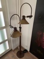 Vintage lamp vloerlamp, Ophalen, Zo goed als nieuw, Glas