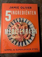 Jamie Oliver - 5 Ingrediënten Mediterraan, Italië, Tapas, Hapjes en Dim Sum, Ophalen of Verzenden, Zo goed als nieuw