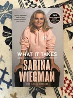 Sarina wiegman what it takes, Ophalen of Verzenden, Zo goed als nieuw, Balsport