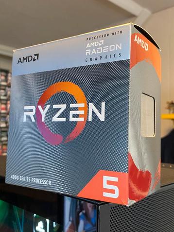 AMD Ryzen 5 4600G + koeler 3,7-4,2 GHz 6 core 12 thread AM4 beschikbaar voor biedingen