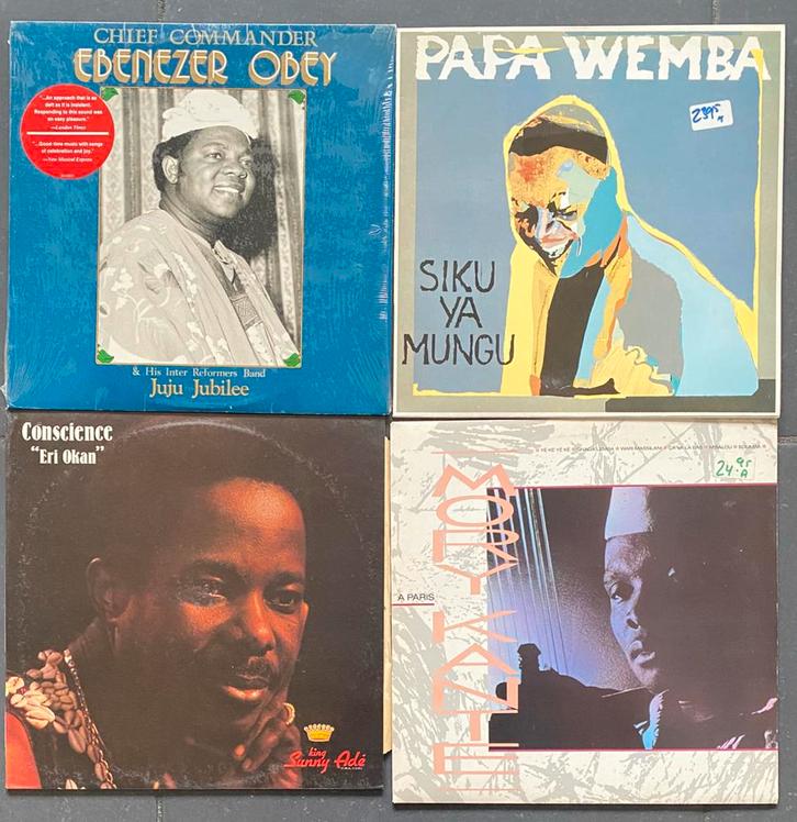 LP | West-Afrikaans | Jùjú | Soukous, Cd's en Dvd's, Vinyl | Wereldmuziek, Gebruikt, 12 inch, Ophalen of Verzenden