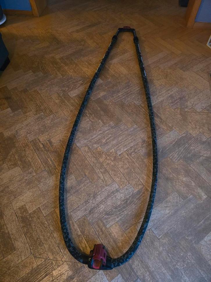 Carbon giek booms aeverne enigma proboom, Watersport en Boten, Windsurfen, Gebruikt, Giek, Minder dan 250 cm, Minder dan 5 m²