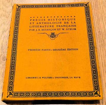 #14 Precis historique anthologie de la littérature Française beschikbaar voor biedingen