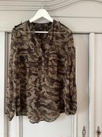 Zara leger bloes maat L, Kleding | Dames, Blouses en Tunieken, Verzenden, Zo goed als nieuw