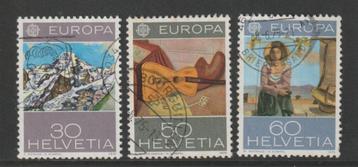 TSS Kavel 2320090 Zwitserland Europa gest minr 1050-1052 beschikbaar voor biedingen