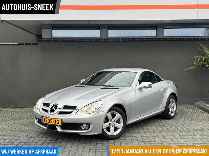 Mercedes SLK-klasse 200 K. Prestige Plus | Leer | Stoelverw., Auto's, Mercedes-Benz, Bedrijf, Te koop, SLK, ABS, Airbags, Airconditioning
