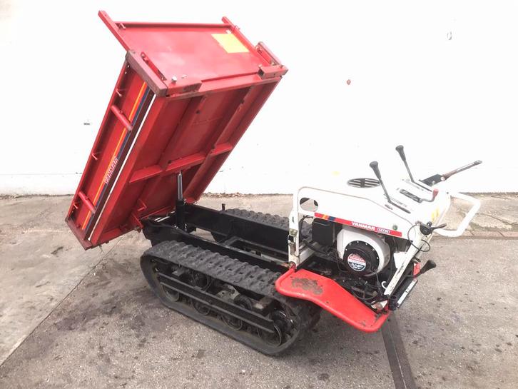 Knikmops- Yanmar dumper- Toro Maaier- Vorkenbord Manitou, Zakelijke goederen, Machines en Bouw | Kranen en Graafmachines, Dumper