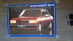 poster peugeot 305, Verzamelen, Posters, Ophalen of Verzenden, A1 t/m A3, Zo goed als nieuw