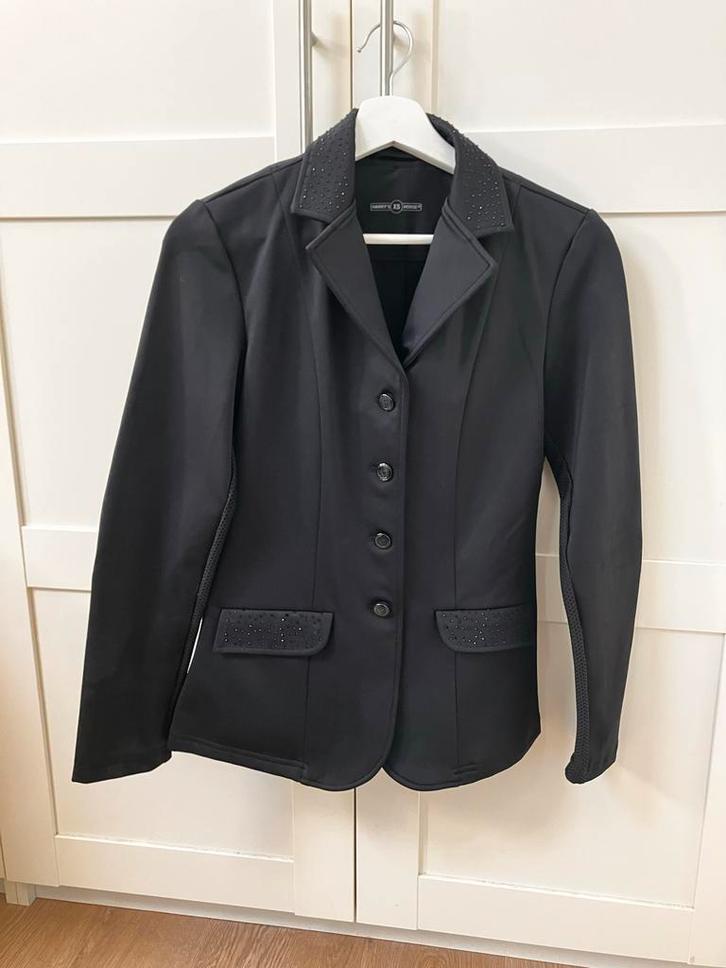 Complete set  dressuurkleding  XS (1x gedragen!!) Setprijs, Dieren en Toebehoren, Paardrijkleding, Nieuw, Kinderen, Bovenkleding