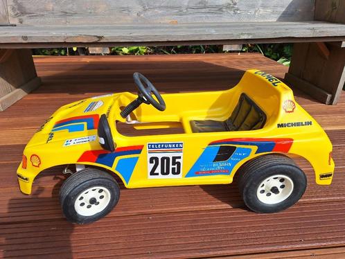 Peugeot 205 Turbo T16 Parijs Dakar Trapauto Pedal Car, Kinderen en Baby's, Speelgoed | Buiten | Voertuigen en Loopfietsen, Gebruikt