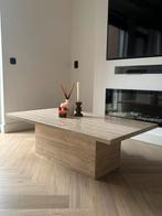 Travertin salontafel, Overige materialen, Minder dan 50 cm, Rechthoekig, 100 tot 150 cm