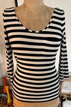 Gestreept hirt van Claudia Sträter maat 38, Kleding | Dames, Tops, Maat 38/40 (M), Zwart, Ophalen of Verzenden, Lange mouw