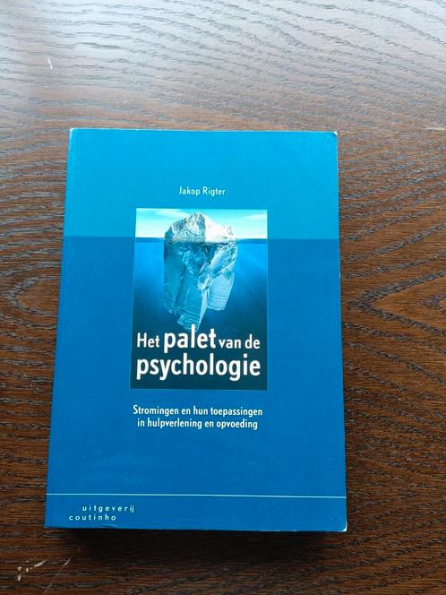 Jakop Rigter - Het palet van de psychologie, Boeken, Psychologie, Zo goed als nieuw, Cognitieve psychologie, Ophalen of Verzenden