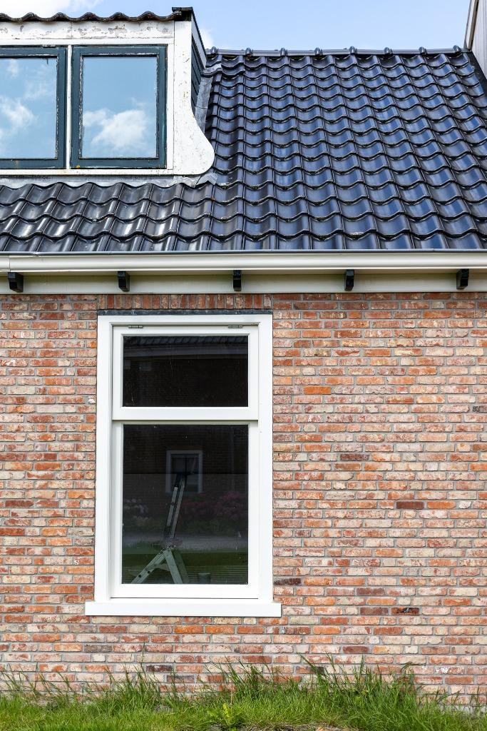 Oude gebikte rode stenen genuanceerd 18x5 vormbak 2000M2+, Doe-het-zelf en Verbouw, Metselstenen, Gebruikt, Bakstenen, Ophalen of Verzenden