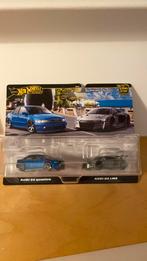 Hot wheels Audi S4 & R8 premium 2 pack, Ophalen of Verzenden, Zo goed als nieuw