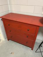 Ikea Hemens ladekast commode rood, Ophalen of Verzenden, Zo goed als nieuw