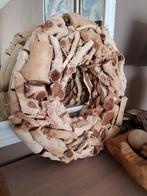 Houten Krans Decoratie, Huis en Inrichting, Woonaccessoires | Kransen, Ophalen of Verzenden, Zo goed als nieuw