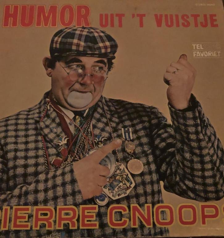 Pierre Cnoops – Humor Uit 't Vuistje, Cd's en Dvd's, Vinyl | Nederlandstalig, Zo goed als nieuw, Levenslied of Smartlap, Overige formaten