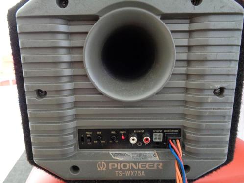 Pioneer TS-WX75A Tube Subwoofer zwart, Auto diversen, Autospeakers, Gebruikt, Ophalen