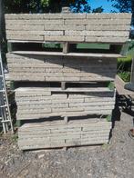 grindtegels rond de 200 stuks, Ophalen, Gebruikt, Beton, Minder dan 100 cm