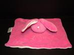 BAMBINO KONIJN KNUFFELDOEKJE VELOURS ROZE MET IN HET MIDDEN, Ophalen of Verzenden, Nieuw, Konijn