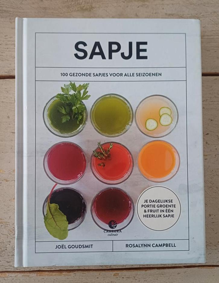 Joël Goudsmit - Sapje **zeldzaam**, Boeken, Kookboeken, Zo goed als nieuw, Ophalen of Verzenden