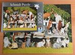 puzzel poezen 1000 stukjes Schmidt katten van Francien, Ophalen of Verzenden, 500 t/m 1500 stukjes, Zo goed als nieuw, Legpuzzel