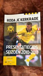 Roda JC Kerkrade Presentatiegids 2010-2011, Ophalen of Verzenden, Zo goed als nieuw, Balsport